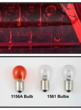 Xtune LED Tail Lights With Red Smoked Lens Mercedes Benz W210 E-Class 1996-2002                                     - ALT-CL-MBW210-LED-RSM - Image 6