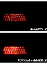 Xtune LED Tail Lights With Red Smoked Lens Mercedes Benz W210 E-Class 1996-2002                                     - ALT-CL-MBW210-LED-RSM - Image 10