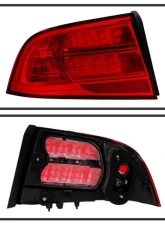 Xtune OEM Left Driver Side Tail Lights Acura TL 2004-2008                                     - ALT-JH-ATL04-OE-L - Image 2