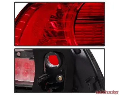 Xtune OEM Left Driver Side Tail Lights Acura TL 2004-2008 - ALT-JH-ATL04-OE-L