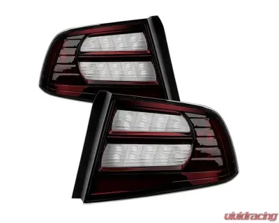 Xtune Factory Style Tail Lights With Red Smoked Lens Acura TL 2004-2008 - ALT-JH-ATL07-OE-RSM