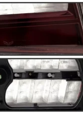 Xtune Factory Style Tail Lights With Red Smoked Lens Acura TL 2004-2008                                     - ALT-JH-ATL07-OE-RSM - Image 4