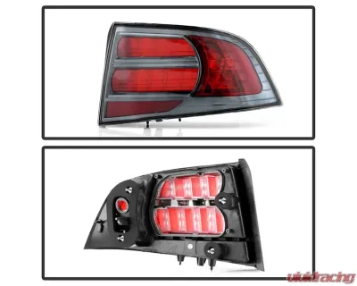 Xtune Left & Right OEM Style Tail Lights Acura TL 2004-2008 - ALT-JH-ATL07TS-OE-RC