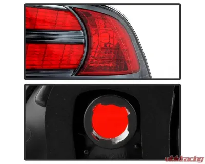 Xtune Left & Right OEM Style Tail Lights Acura TL 2004-2008 - ALT-JH-ATL07TS-OE-RC