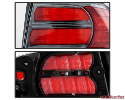Xtune Left & Right OEM Style Tail Lights Acura TL 2004-2008 - ALT-JH-ATL07TS-OE-RC
