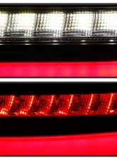 Xtune 4pcs Black Light Bar LED Tail Lights Acura TSX 2006-2008                                     - ALT-JH-ATSX06-LBLED-BK - Image 7