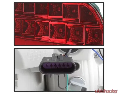 Xtune Driver Side LED Tail Lights With Red Clear Lens Buick LaCrosse 2010-2013 - ALT-JH-BLAC10-OE-L