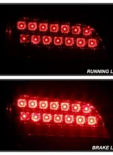 Xtune Driver Side LED Tail Lights With Red Clear Lens Buick LaCrosse 2010-2013                                     - ALT-JH-BLAC10-OE-L - Image 10