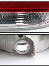 Xtune Passenger Side LED Tail Lights With Red Clear Lens Buick LaCrosse 2010-2013                                     - ALT-JH-BLAC10-OE-R - Image 4