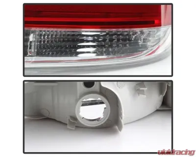 Xtune Passenger Side LED Tail Lights With Red Clear Lens Buick LaCrosse 2010-2013 - ALT-JH-BLAC10-OE-R