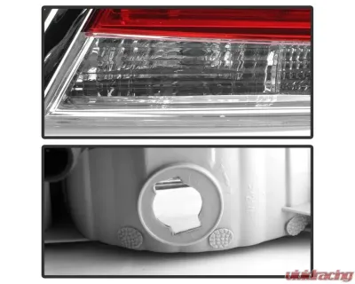 Xtune Passenger Side LED Tail Lights With Red Clear Lens Buick LaCrosse 2010-2013 - ALT-JH-BLAC10-OE-R