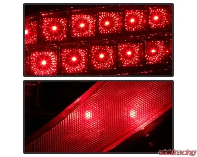 Xtune Passenger Side LED Tail Lights With Red Clear Lens Buick LaCrosse 2010-2013 - ALT-JH-BLAC10-OE-R