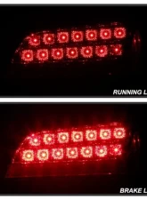 Xtune Passenger Side LED Tail Lights With Red Clear Lens Buick LaCrosse 2010-2013                                     - ALT-JH-BLAC10-OE-R - Image 10