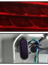 Xtune Driver Side LED Tail Lights With Red Clear Lens Buick LaCrosse 2014-2016                                     - ALT-JH-BLAC14-OE-L - Image 3