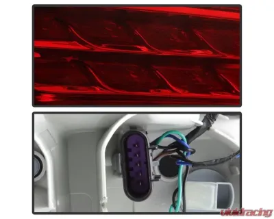 Xtune Driver Side LED Tail Lights With Red Clear Lens Buick LaCrosse 2014-2016 - ALT-JH-BLAC14-OE-L
