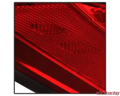 Xtune Driver Side LED Tail Lights With Red Clear Lens Buick LaCrosse 2014-2016 - ALT-JH-BLAC14-OE-L