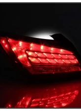 Xtune Driver Side LED Tail Lights With Red Clear Lens Buick LaCrosse 2014-2016                                     - ALT-JH-BLAC14-OE-L - Image 7