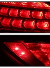 Xtune Driver Side LED Tail Lights With Red Clear Lens Buick LaCrosse 2014-2016                                     - ALT-JH-BLAC14-OE-L - Image 8