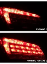 Xtune Driver Side LED Tail Lights With Red Clear Lens Buick LaCrosse 2014-2016                                     - ALT-JH-BLAC14-OE-L - Image 10