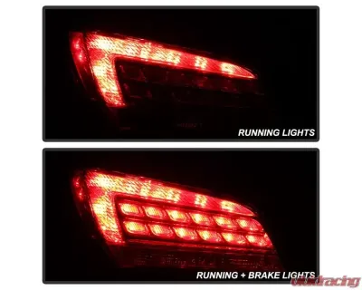 Xtune Driver Side LED Tail Lights With Red Clear Lens Buick LaCrosse 2014-2016 - ALT-JH-BLAC14-OE-L