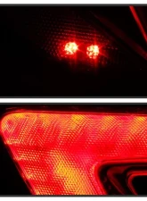 Xtune OE Outler Left Driver Side LED Tail Lights With Red Clear Lens Buick Regal 2014-2017                                     - ALT-JH-BREG14-LED-OE-L - Image 11
