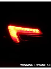 Xtune OE Outler Left Driver Side LED Tail Lights With Red Clear Lens Buick Regal 2014-2017                                     - ALT-JH-BREG14-LED-OE-L - Image 12