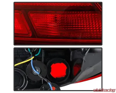 Xtune OE Outler Left Driver Side LED Tail Lights With Red Clear Lens Buick Regal 2014-2017 - ALT-JH-BREG14-LED-OE-L