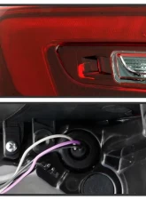 Xtune OE Outler Left Driver Side LED Tail Lights With Red Clear Lens Buick Regal 2014-2017                                     - ALT-JH-BREG14-LED-OE-L - Image 6