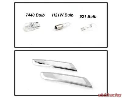 Xtune OE Outler Left Driver Side LED Tail Lights With Red Clear Lens Buick Regal 2014-2017 - ALT-JH-BREG14-LED-OE-L