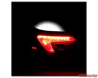 Xtune OE Outler Left Driver Side LED Tail Lights With Red Clear Lens Buick Regal 2014-2017 - ALT-JH-BREG14-LED-OE-L