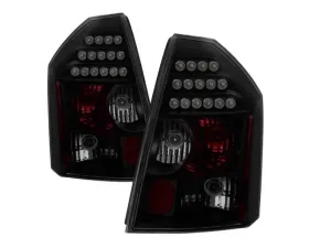 Xtune LED Tail Lights With Black Smoked Lens ( Will Not Fit 300 / 300 Limited & Touring Edition Models ) Chrysler 300C 2005-2007