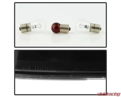 Xtune LED Tail Lights With Black Smoked Lens ( Will Not Fit 300 / 300 Limited & Touring Edition Models ) Chrysler 300C 2005-2007 - ALT-JH-C300C05-LED-BSM