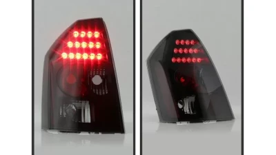 Xtune LED Tail Lights With Black Smoked Lens ( Will Not Fit 300 / 300 Limited & Touring Edition Models ) Chrysler 300C 2005-2007                                     - ALT-JH-C300C05-LED-BSM - Image 8