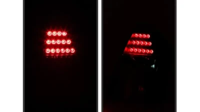 Xtune LED Tail Lights With Black Smoked Lens ( Will Not Fit 300 / 300 Limited & Touring Edition Models ) Chrysler 300C 2005-2007                                     - ALT-JH-C300C05-LED-BSM - Image 9