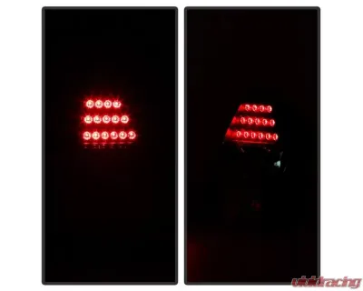 Xtune LED Tail Lights With Black Smoked Lens ( Will Not Fit 300 / 300 Limited & Touring Edition Models ) Chrysler 300C 2005-2007 - ALT-JH-C300C05-LED-BSM