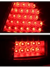 Xtune LED Tail Lights With Black Lens Chrysler 300C 2005-2007                                     - ALT-JH-C305-LED-BK - Image 4