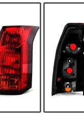 Xtune OEM Left Driver Side Tail Lights Cadillac CTS 2003-2007                                     - ALT-JH-CACTS03-OE-L - Image 2