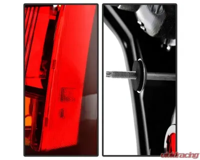 Xtune OEM Left Driver Side Tail Lights Cadillac CTS 2003-2007 - ALT-JH-CACTS03-OE-L
