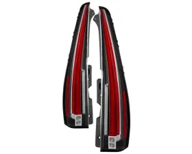 Xtune 2in1 LED Tail Lights With Black Lens Cadillac Escalade 2007-2014