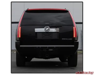 Xtune 2in1 LED Tail Lights With Black Lens Cadillac Escalade 2007-2014 - ALT-JH-CAESC07-2IN1LED-BK
