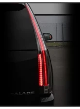 Xtune 2in1 LED Tail Lights With Black Lens Cadillac Escalade 2007-2014                                     - ALT-JH-CAESC07-2IN1LED-BK - Image 12