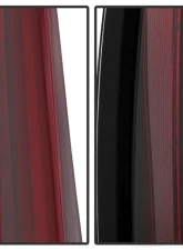 Xtune 2in1 LED Tail Lights With Black Lens Cadillac Escalade 2007-2014                                     - ALT-JH-CAESC07-2IN1LED-BK - Image 3