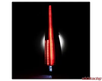 Xtune 2in1 LED Tail Lights With Black Lens Cadillac Escalade 2007-2014 - ALT-JH-CAESC07-2IN1LED-BK