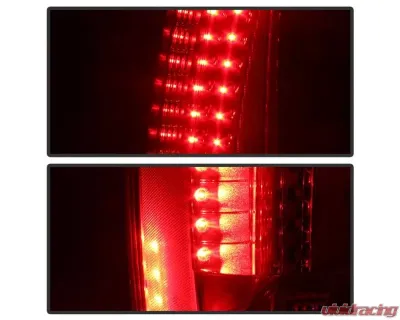 Xtune OEM Left Driver Side Tail Lights Cadillac Escalade 2007-2014 - ALT-JH-CAESC07-OE-L