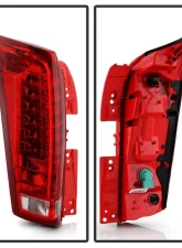 Xtune Left LED OE Tail Lights Cadillac SRX 2010-2016                                     - ALT-JH-CASRX10-LED-L - Image 2