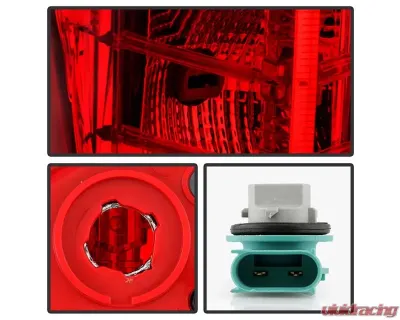 Xtune Left LED OE Tail Lights Cadillac SRX 2010-2016 - ALT-JH-CASRX10-LED-L