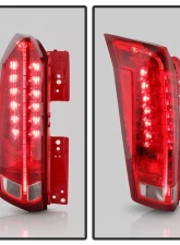 Xtune Left LED OE Tail Lights Cadillac SRX 2010-2016                                     - ALT-JH-CASRX10-LED-L - Image 8