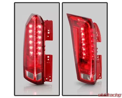 Xtune Left LED OE Tail Lights Cadillac SRX 2010-2016 - ALT-JH-CASRX10-LED-L