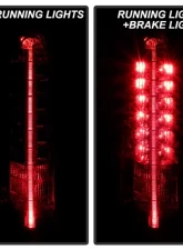 Xtune Left LED OE Tail Lights Cadillac SRX 2010-2016                                     - ALT-JH-CASRX10-LED-L - Image 10