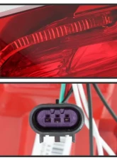 Xtune Full LED Tail Lights With Red Lens Cadillac SRX 2010-2016                                     - ALT-JH-CASRX10-LED-RD - Image 3